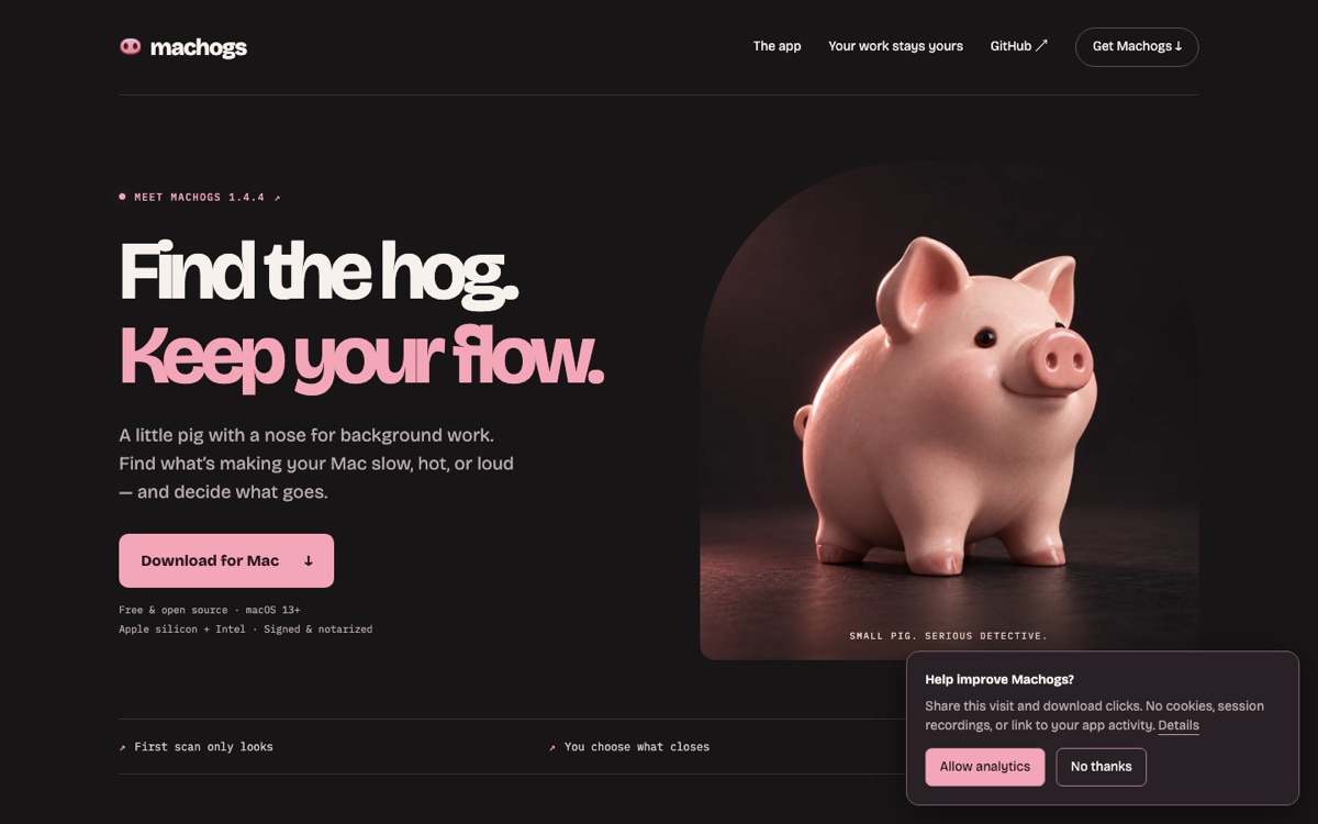 The machogs website